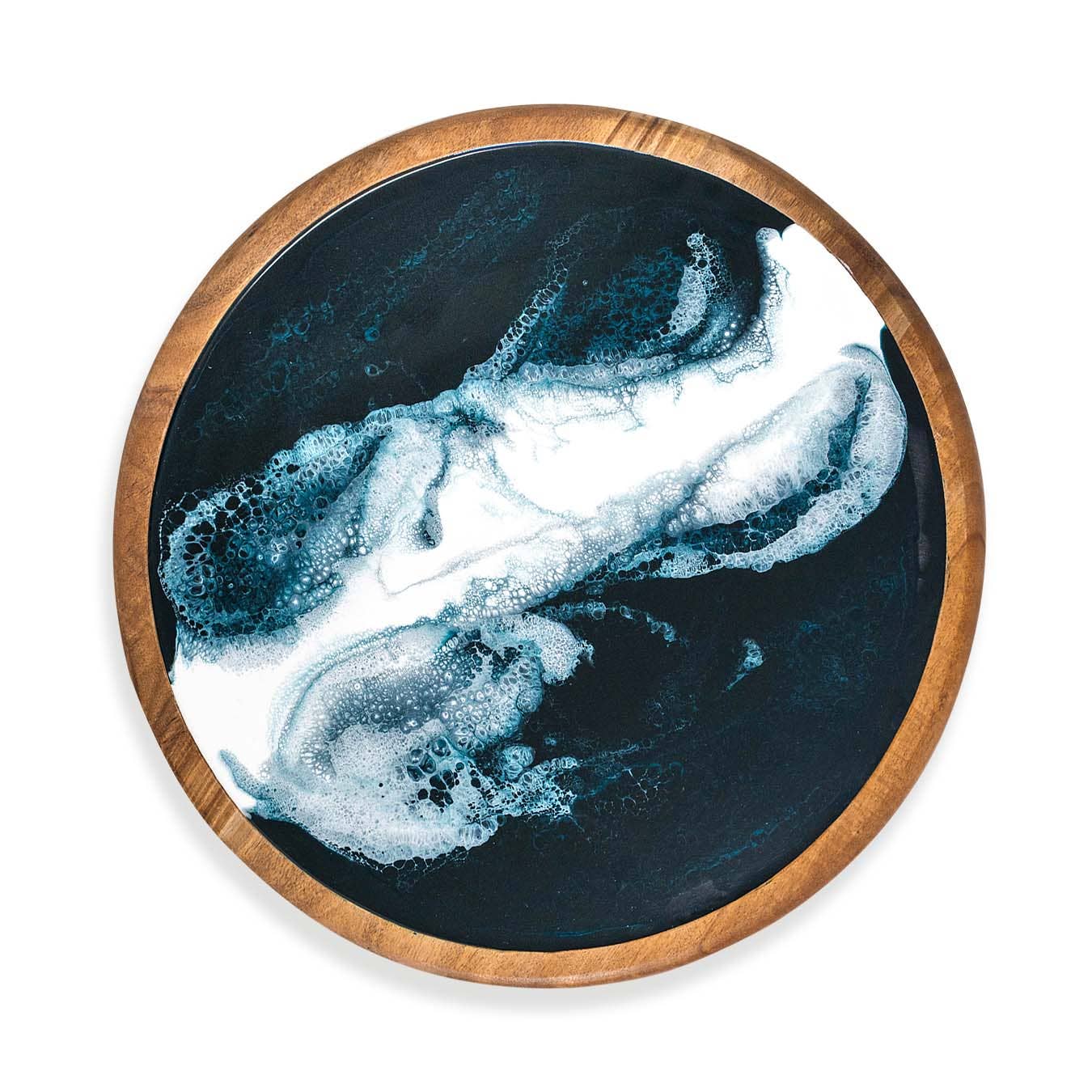 Acacia Resin Lazy Susan 16" - sale