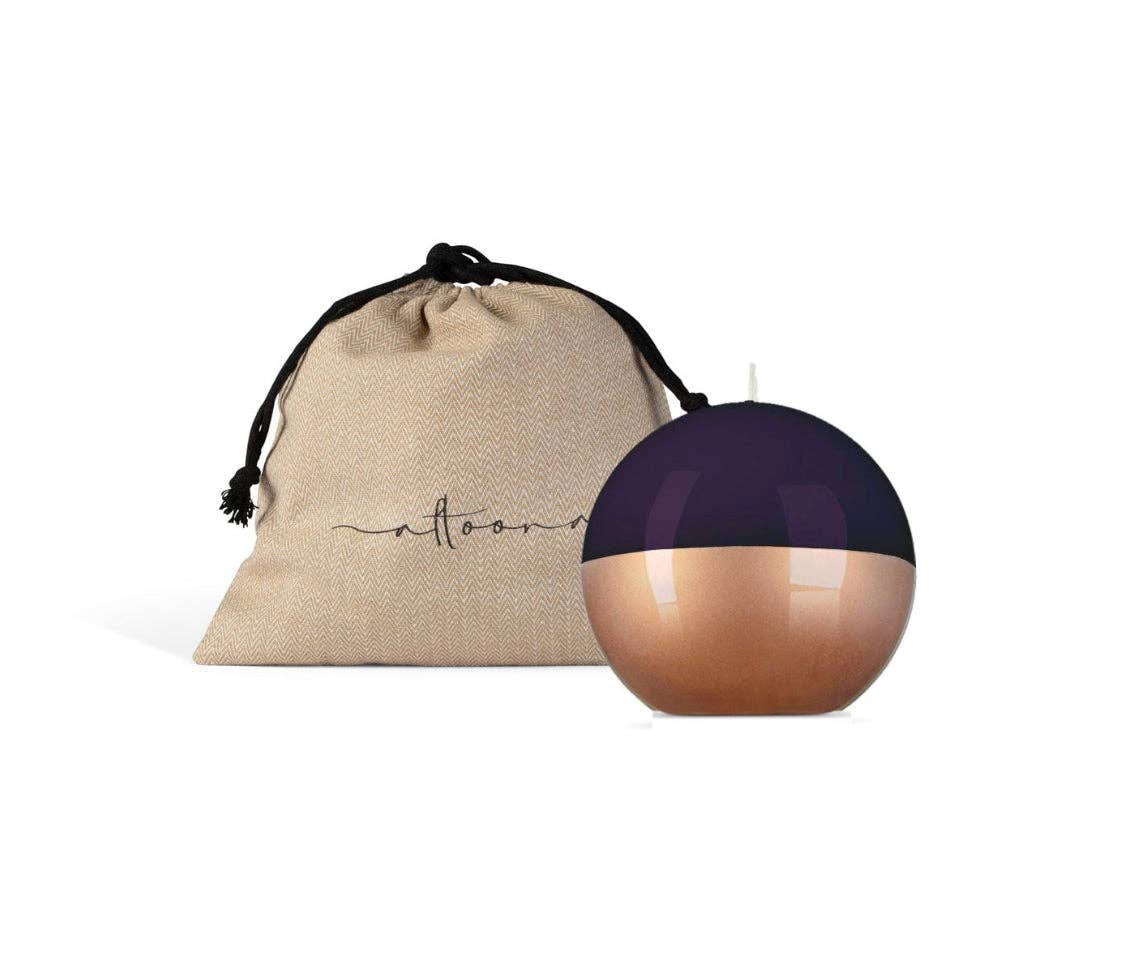 4 inch High Gloss “Metallic” Candle Sphere