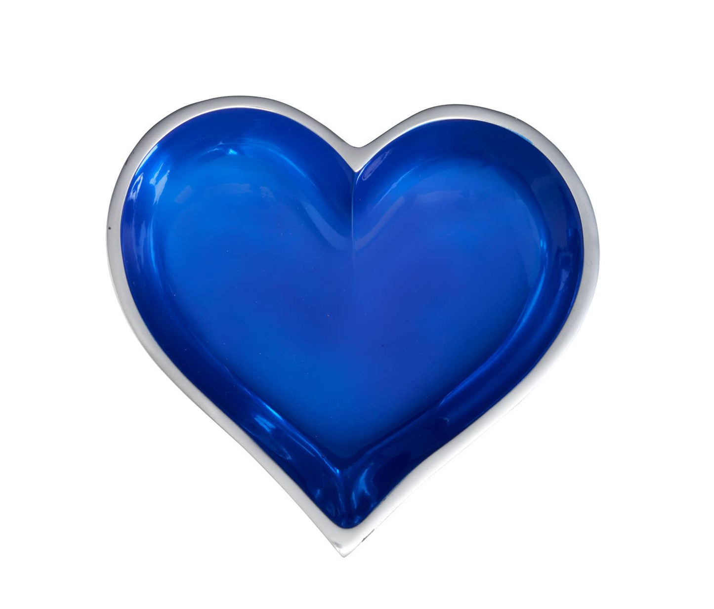 September Sapphire Blue Birthstone Heart with Heart Spoon