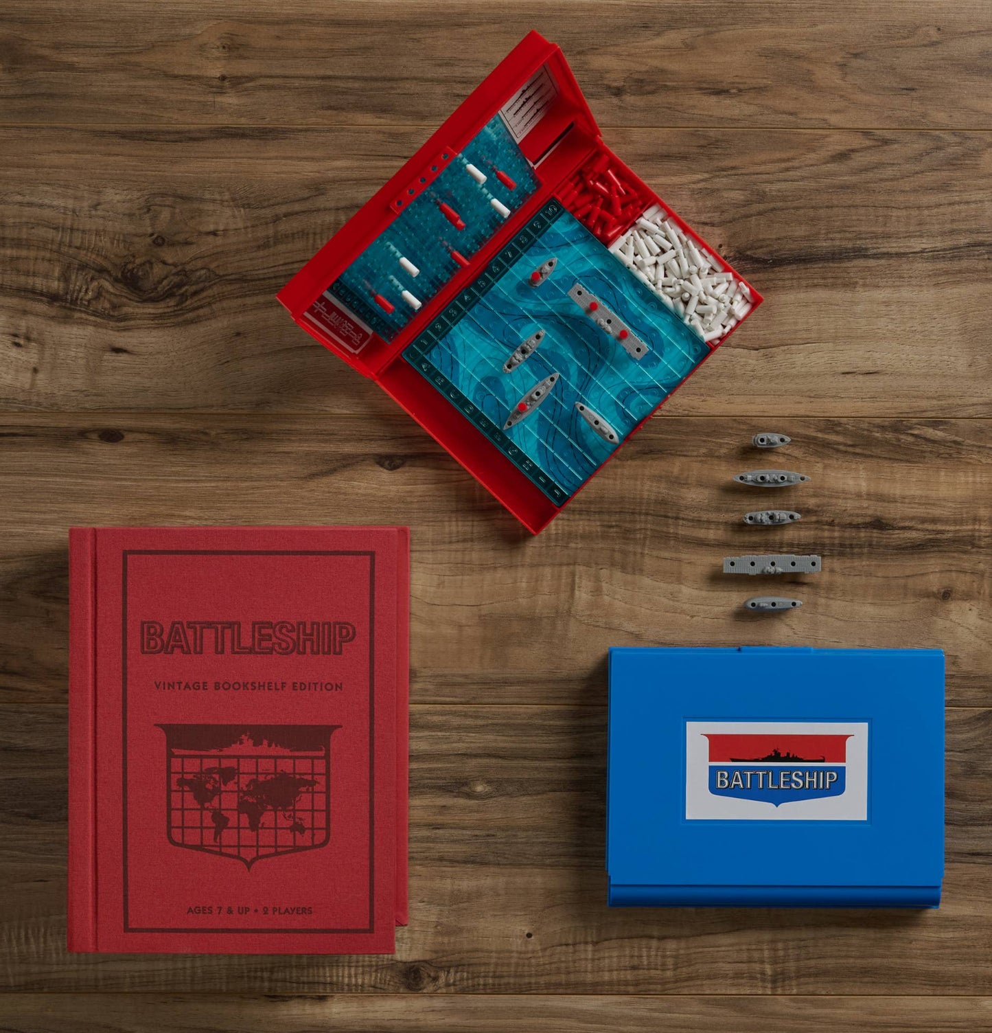 Battleship Vintage Bookshelf Game