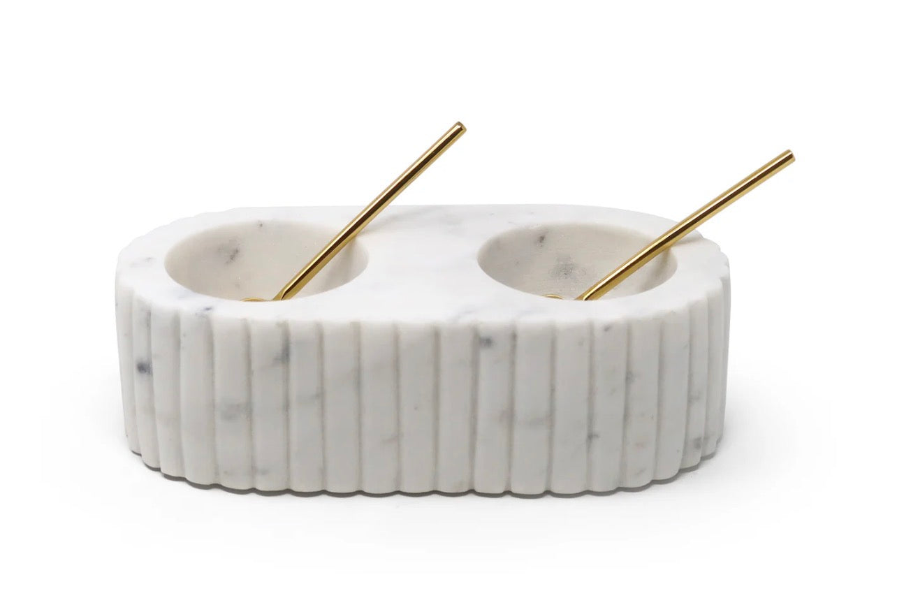 Double well Salt Dish