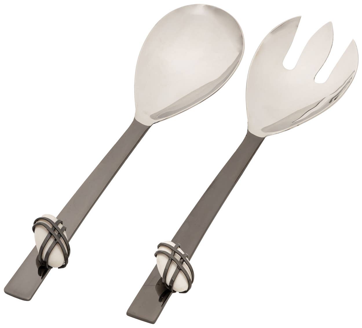 Set of Two Midnight Salad Servers