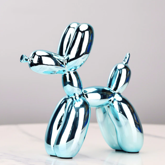 Electroplating Balloon Dog Sculpture