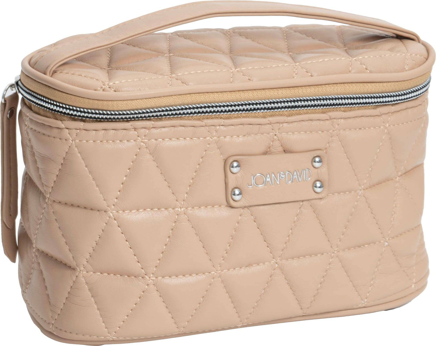 Quilted 4 Piece Cosmetic Bag Set
