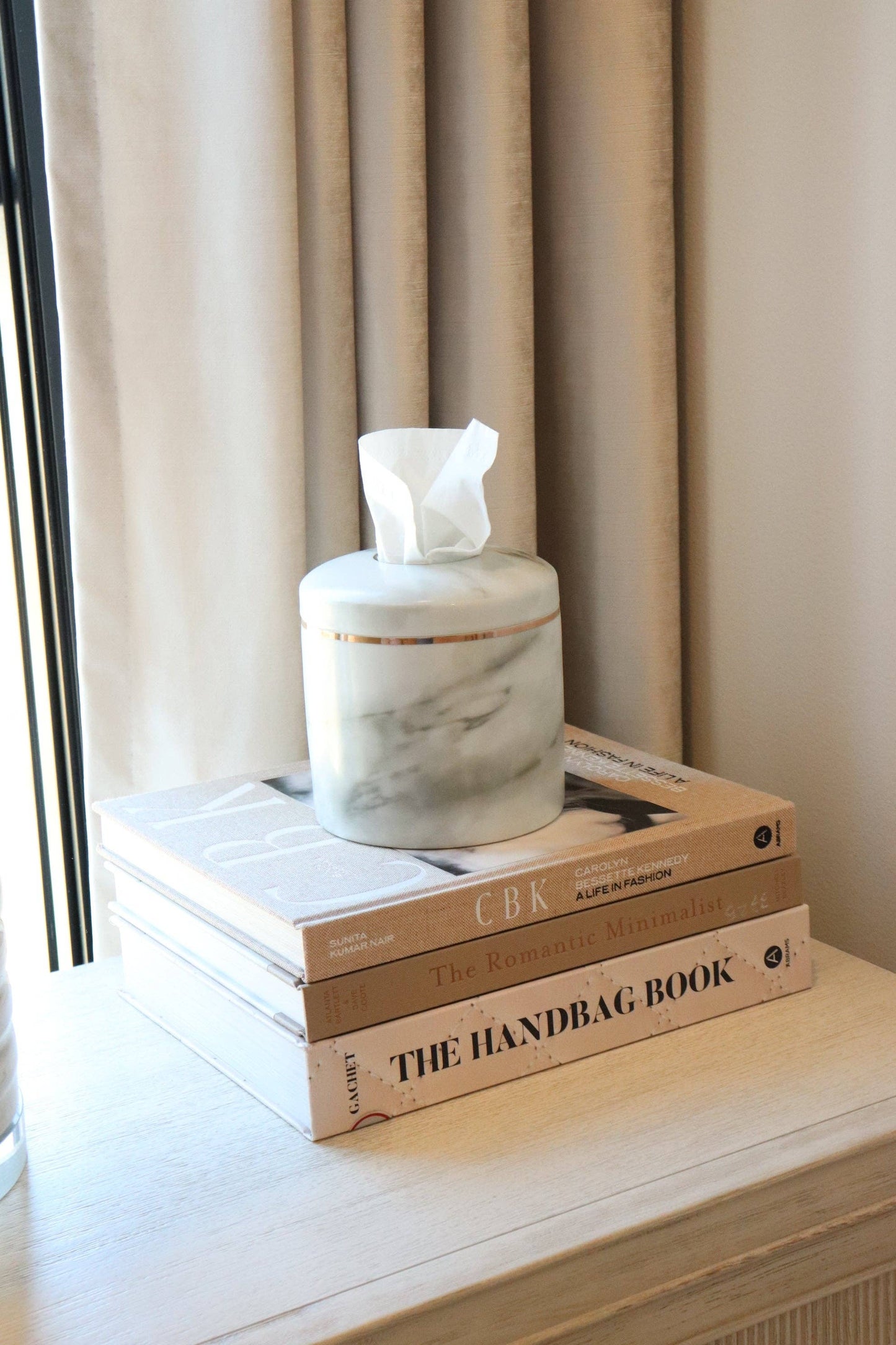 Marble Tissue Dispenser