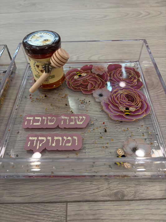 No More Sticky Honey Tray