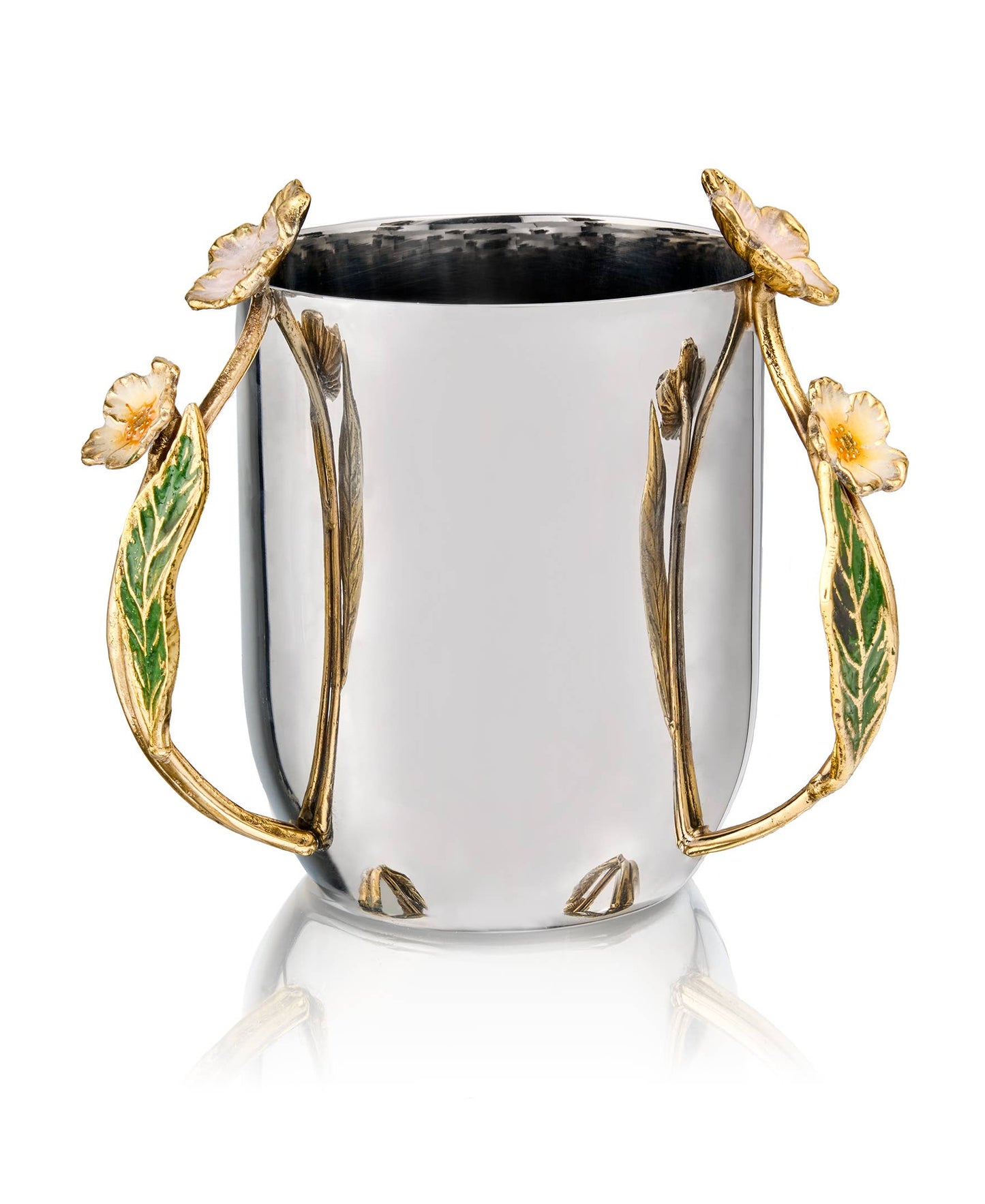 Hellebore Handle Wash Cup - Judaica