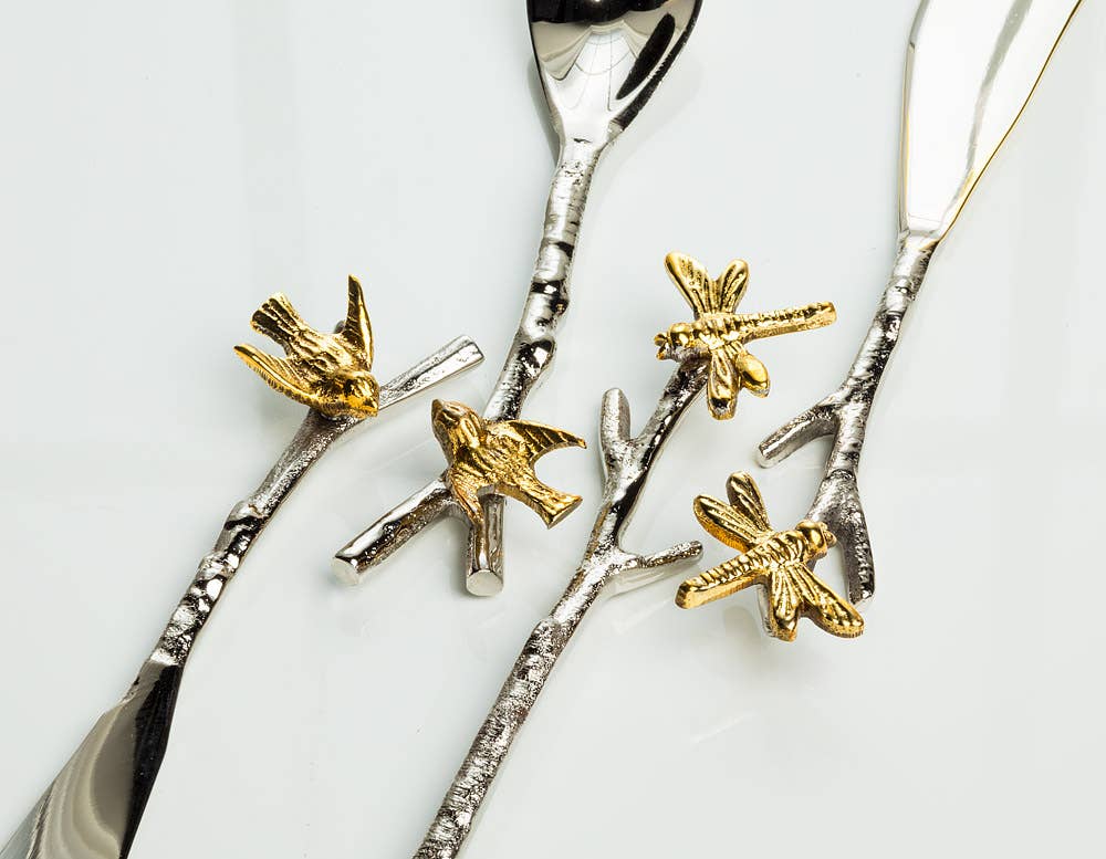 Dragonfly on Branch Small Spoon-5.25"L