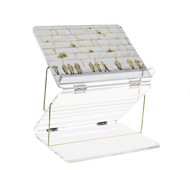 Acrylic & Gold Kotel Art Shtender