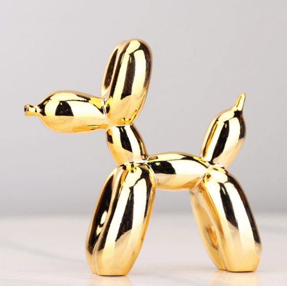 Electroplating Balloon Dog Sculpture