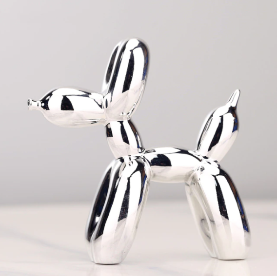 Electroplating Balloon Dog Sculpture