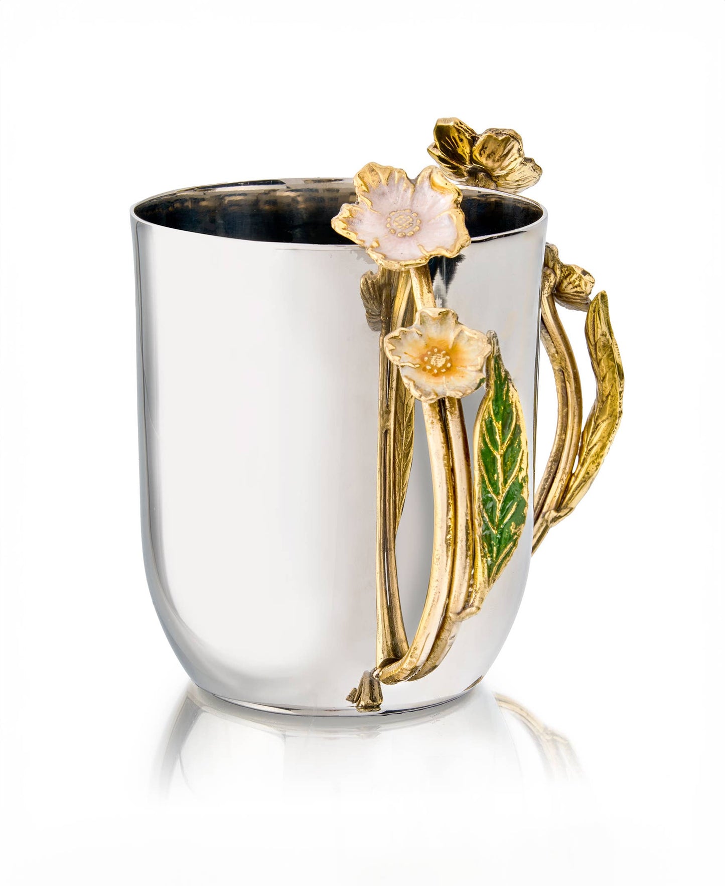 Hellebore Handle Wash Cup - Judaica