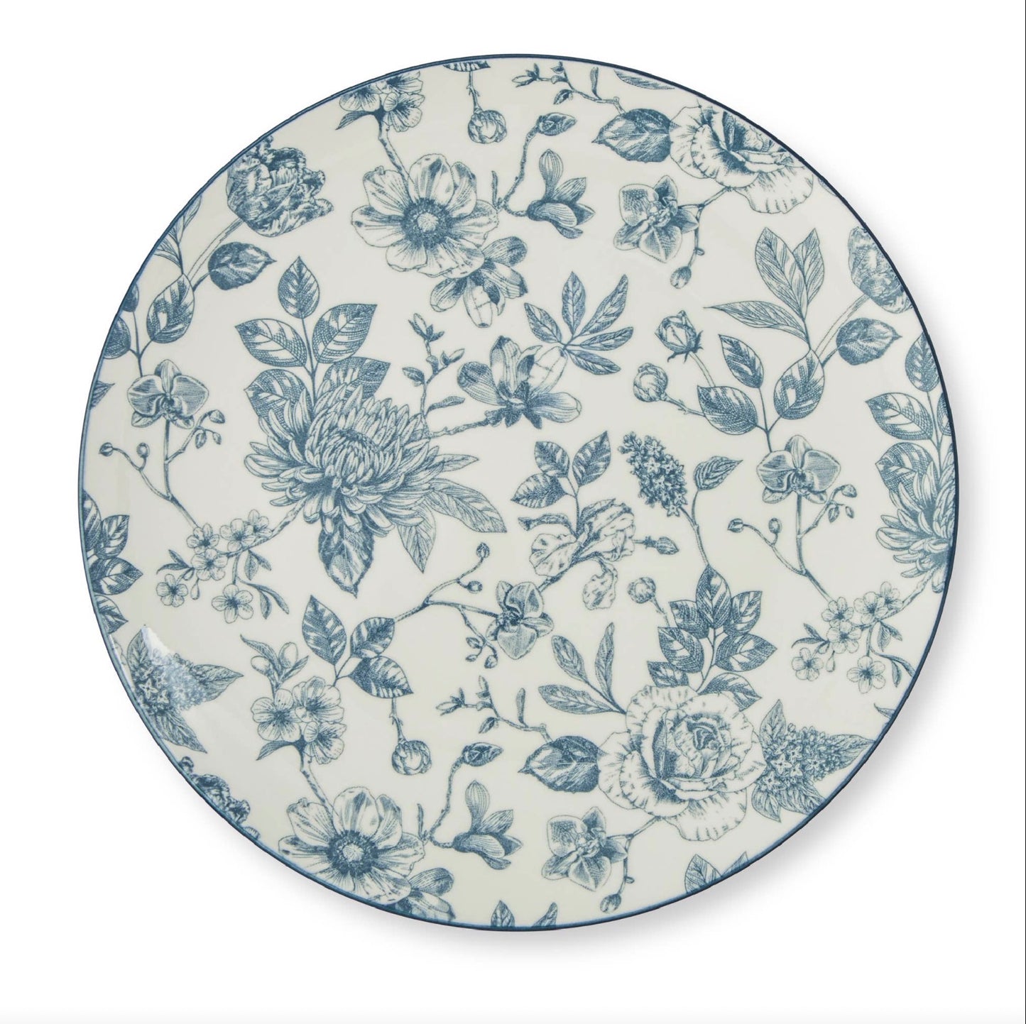 12pc Toile Dinnerware Set