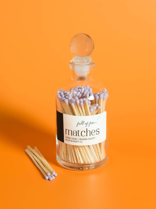 Full of Fire Lavender Matches