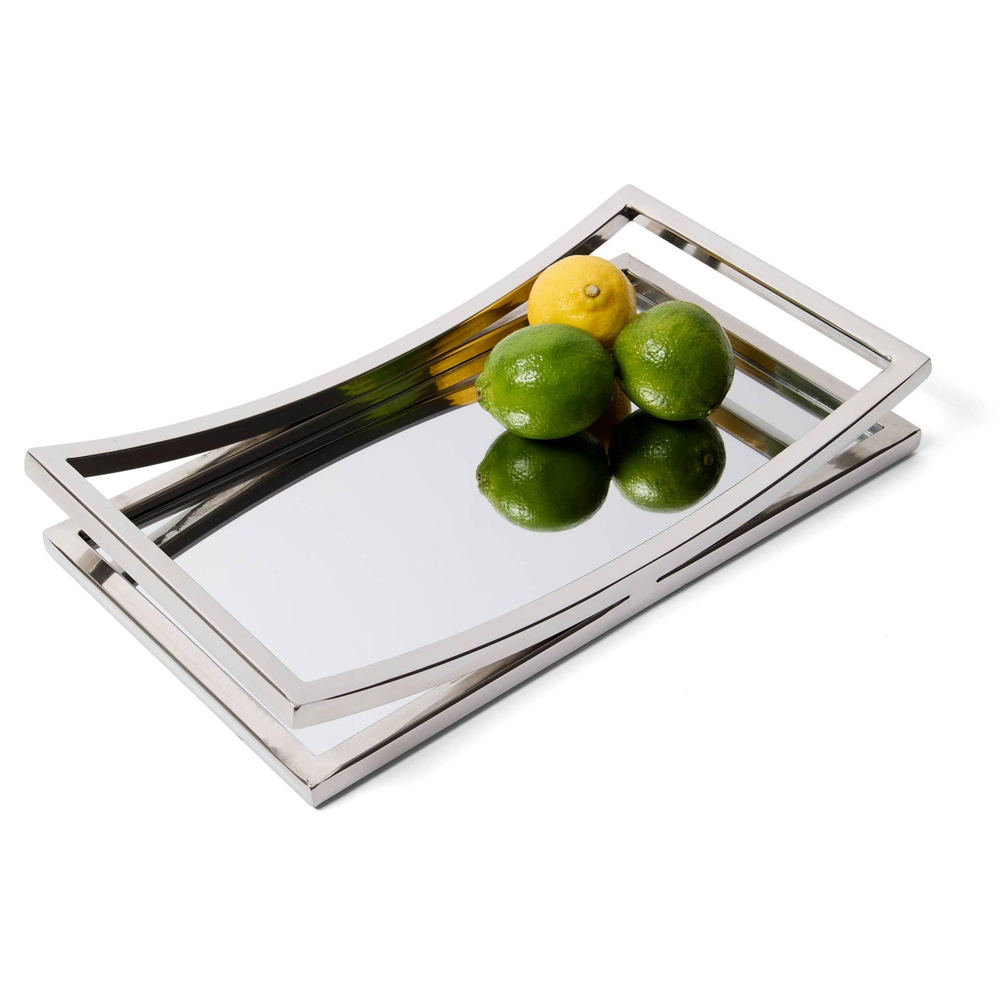 Beam Rectangular Mirror Tray, 14"