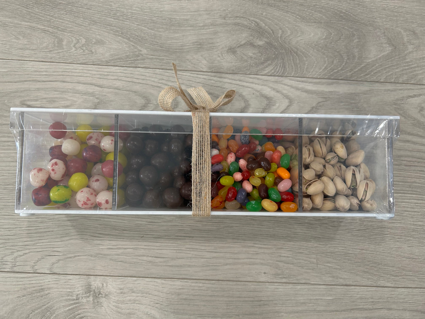 4 Section Candy Nut/Chocolate Sectional - Filled