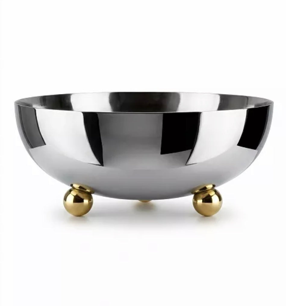Gold Ball 12” s/s Salad Bowl