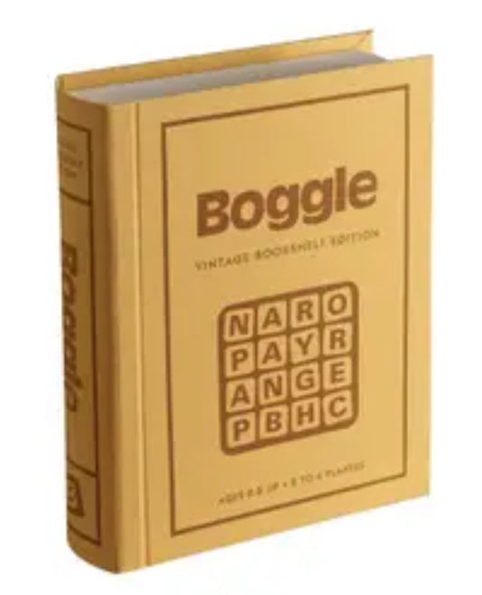 Bookshelf Boggle Game