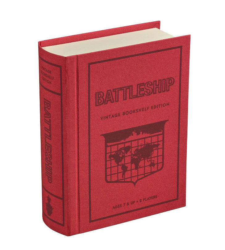 Battleship Vintage Bookshelf Game