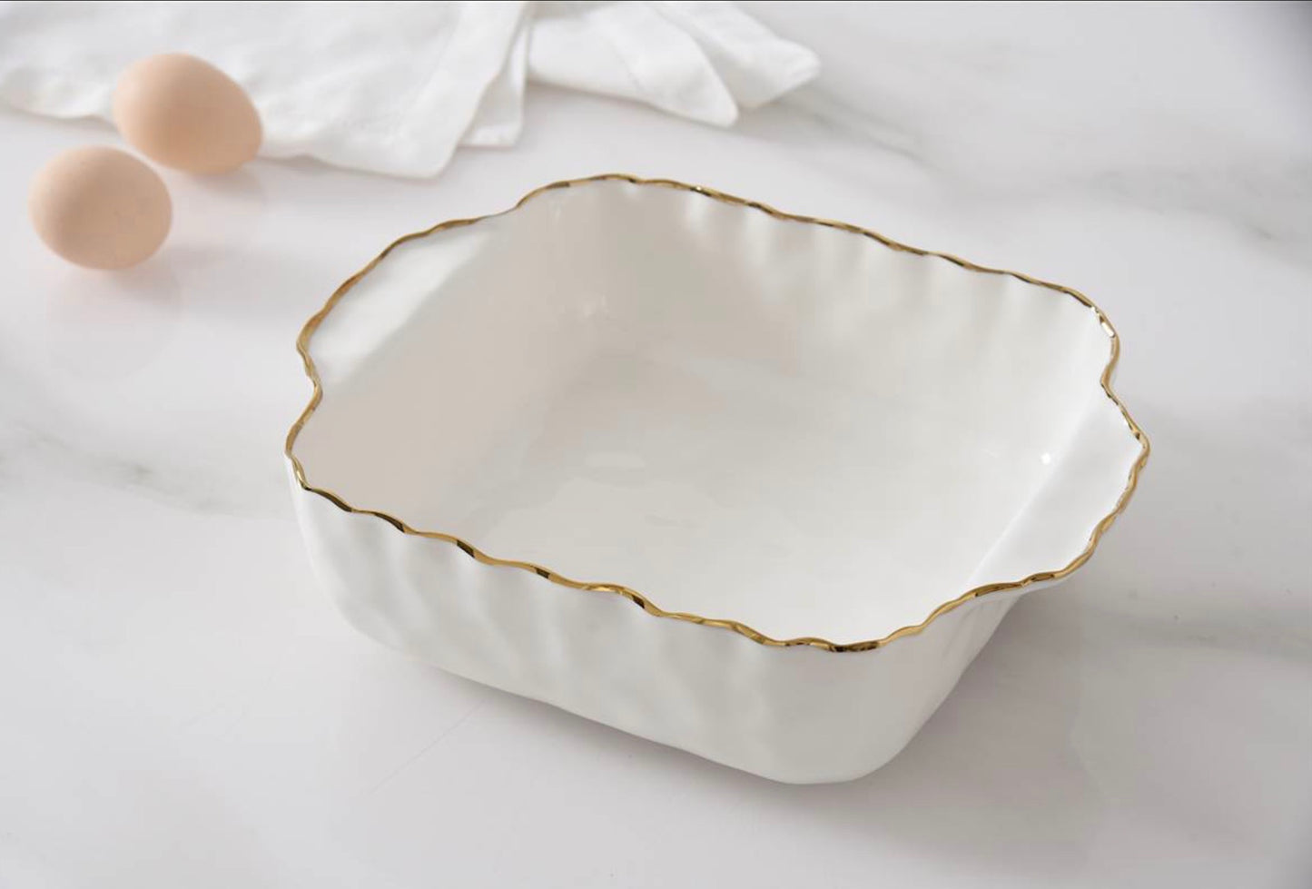 Square Baking Dish w/ solid handles