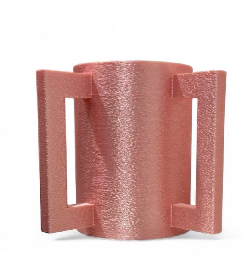Modern Metalic Wash Cup