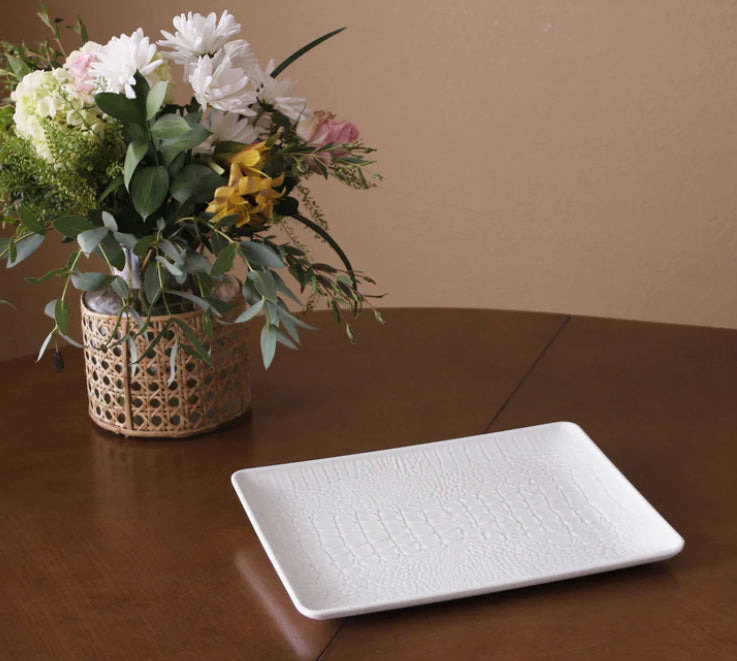 Beatriz Ball Croc Melamine Platter