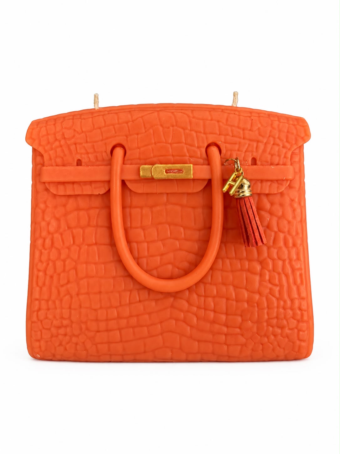 Orange BKN Bag Designer Candle