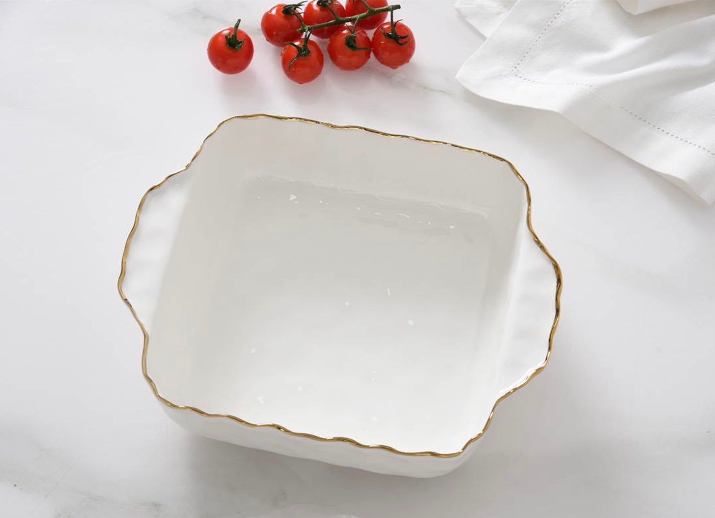Square Baking Dish w/ solid handles