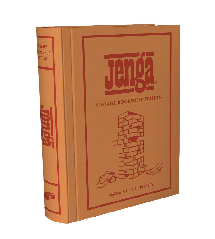 Jenga Vintage Bookshelf Game