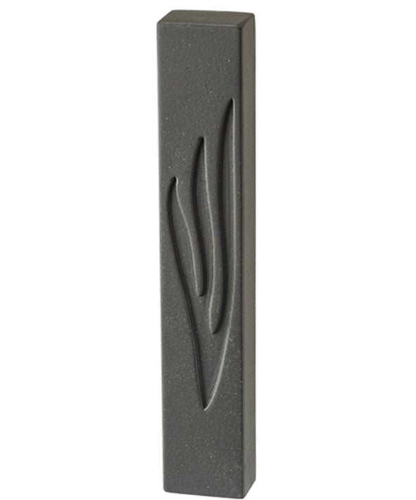 Ebony Cement Finish Mezuza Case