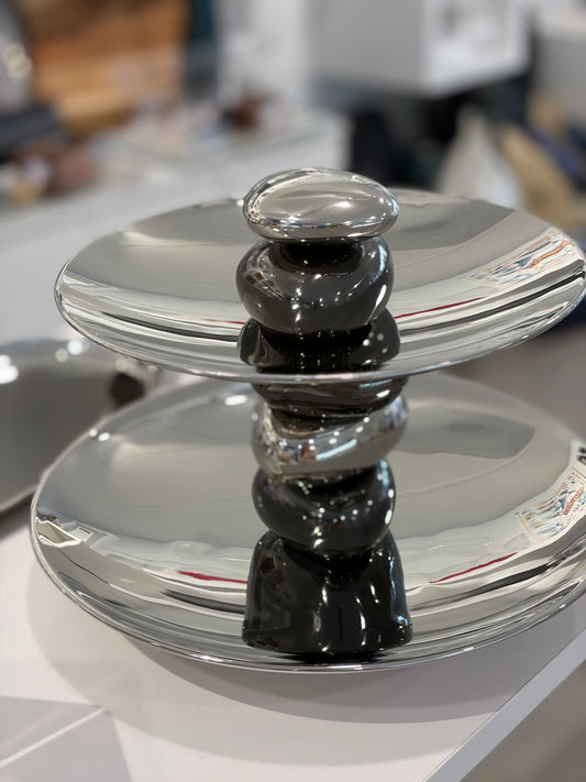 Pebble Two Tier Dessert Stand