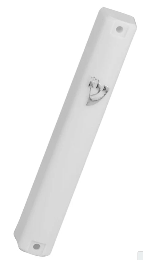 Waterproof White Mezuza Case
