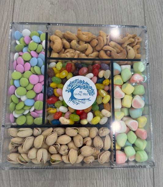 Filled 5 Sectional Acrylic Host Gift