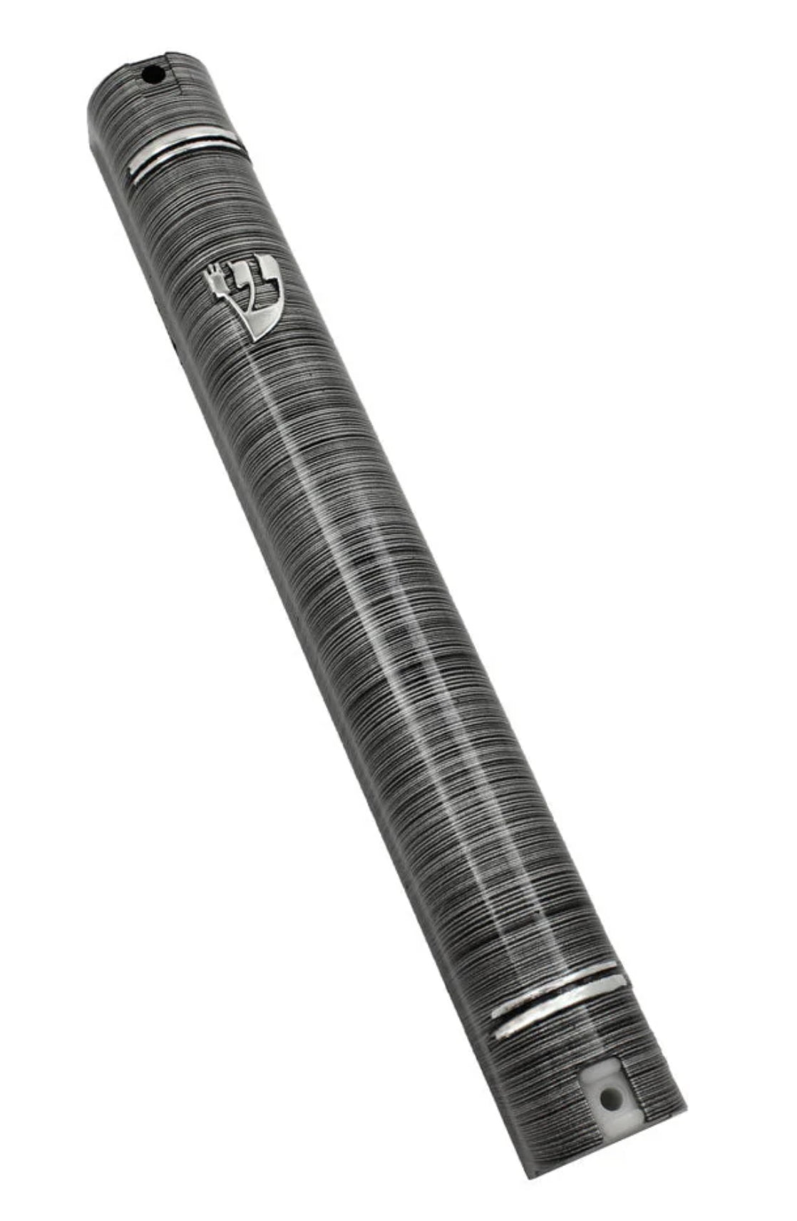 Waterproof Black and Silver Mezuza Case