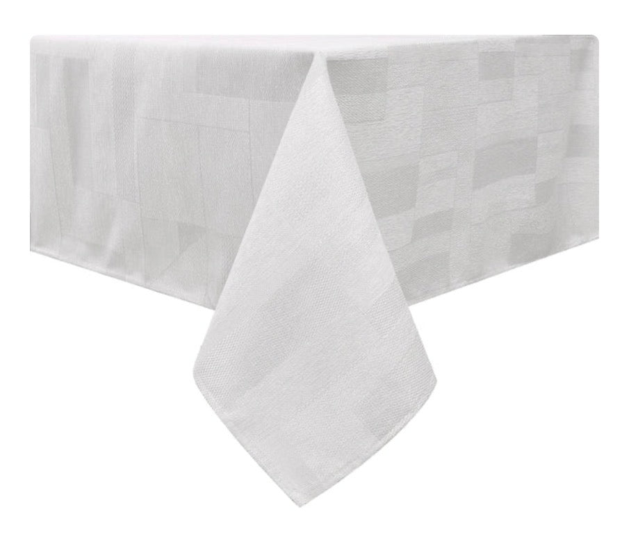 Jacquard Chenille Striped Tablecloth