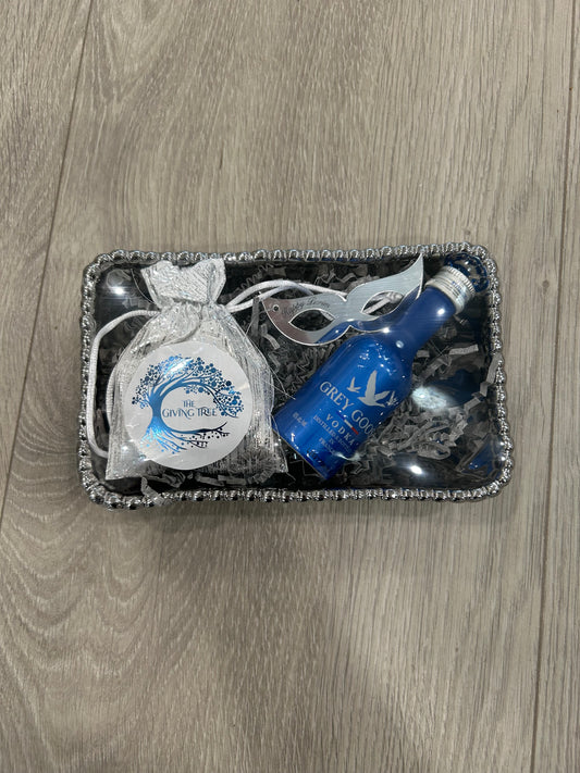 Mini Silver Dish Mishloach Manot