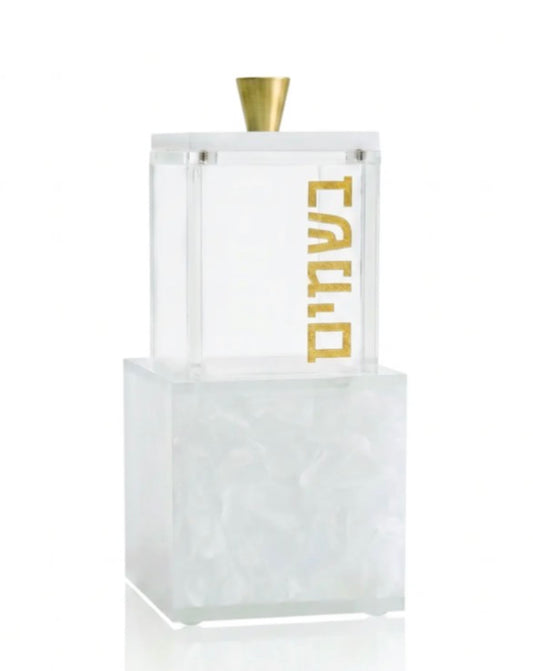 Pearlstone Block Bisamim Jar