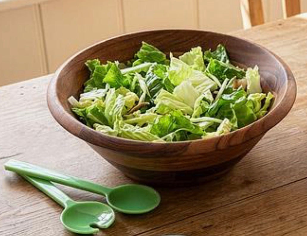 Resin Block Salad Servers