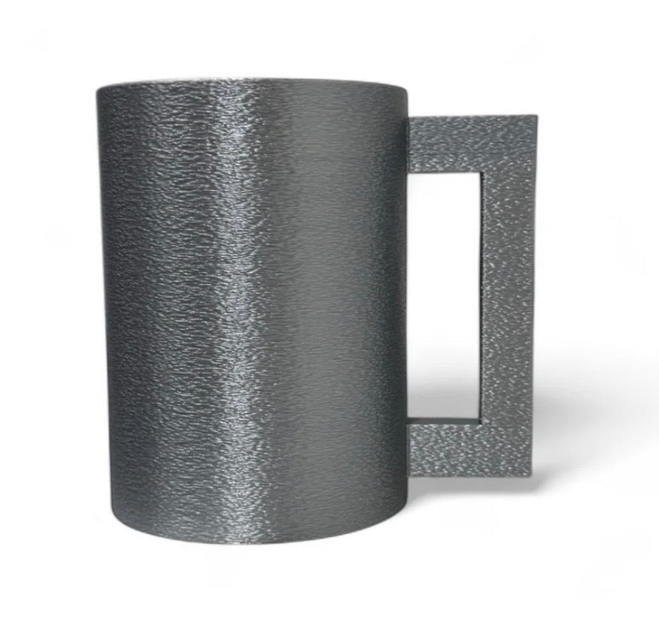 Modern Metalic Wash Cup