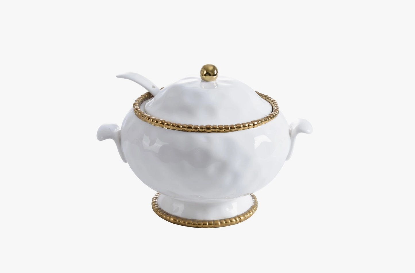 Soup Tureen & Spoon