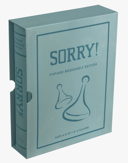 Classic Sorry! Bookshelf Game