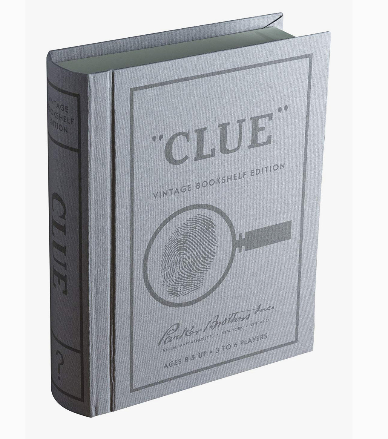 Bookshelf Classic Clue Board Game