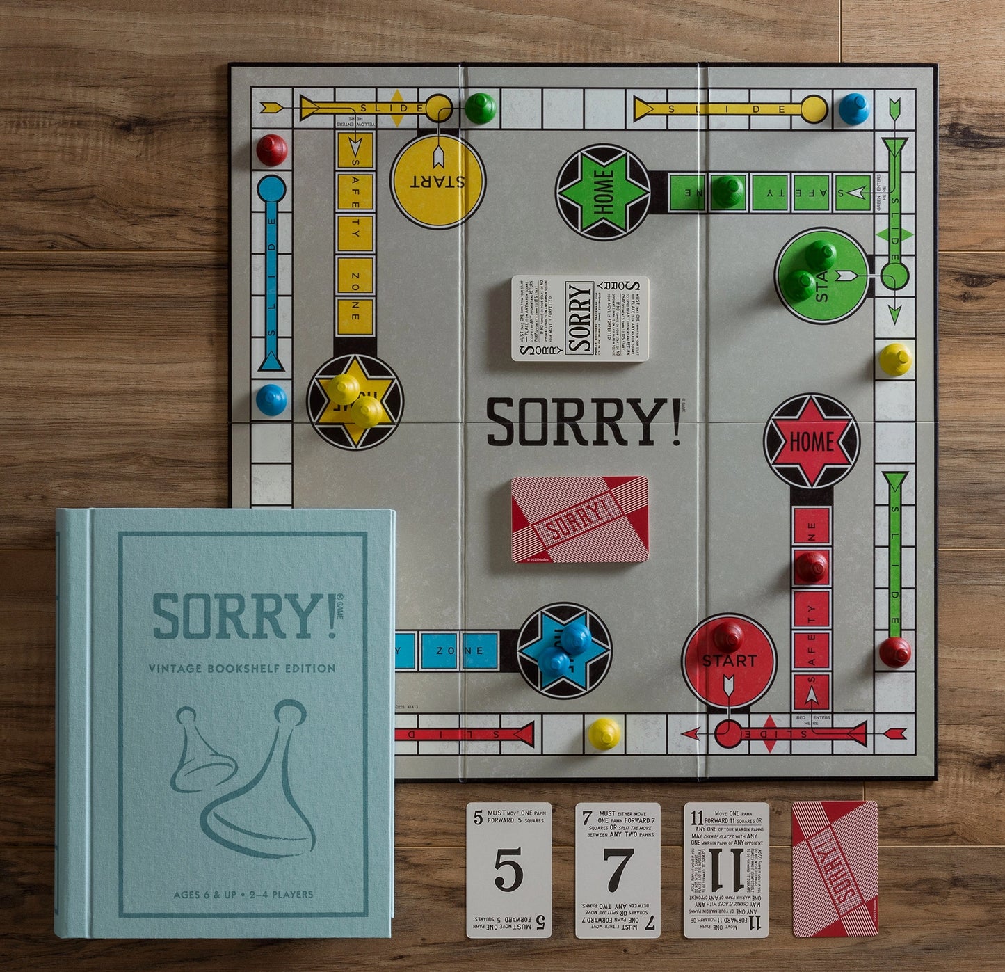 Classic Sorry! Bookshelf Game