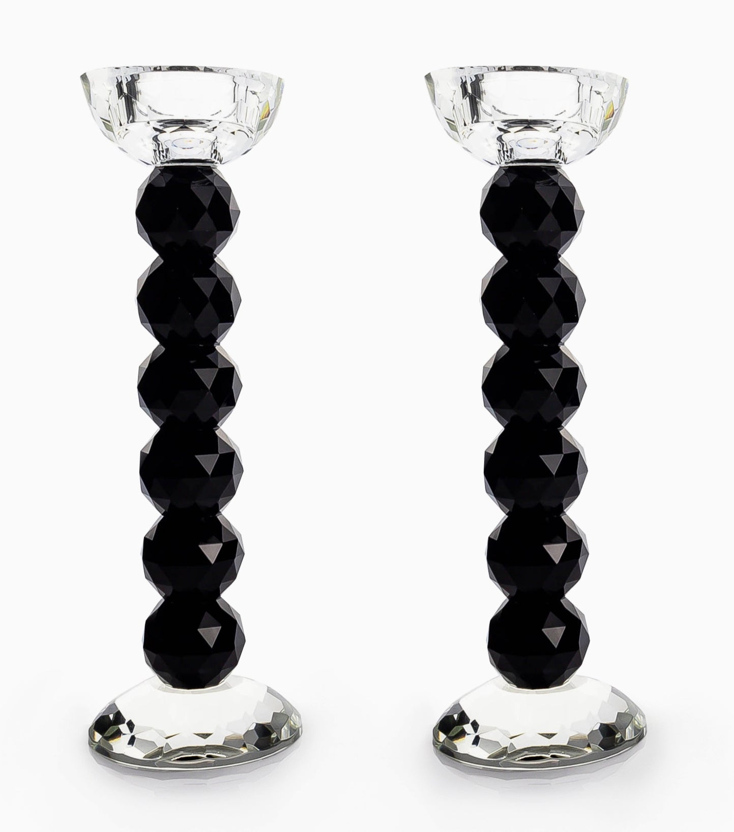 Crystal Ball Candlesticks