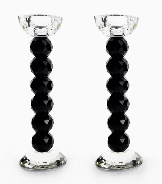 Crystal Ball Candlesticks