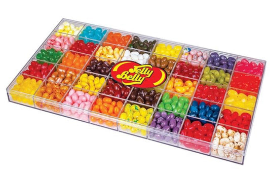 Jelly Belly 40 Flavor Clear Gift Tray