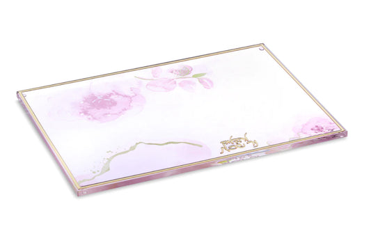 Blush Watercolor Hadlakas Neiros Tray