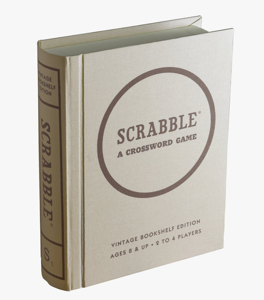 Bookshelf Classic Scrabble Game