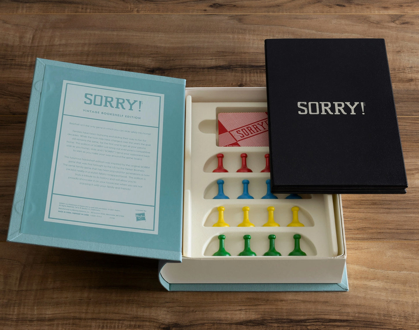 Classic Sorry! Bookshelf Game