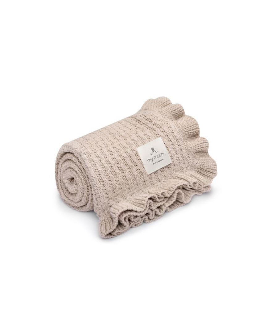 Bamboo Blanket with Frill